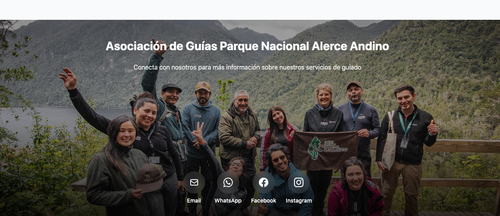 Catalogo de guias del Parque Nacional Alerce Andino